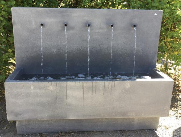 Giannini’s Garden Ornaments Penta Wall Fountain