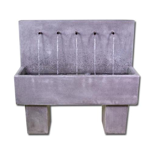 Giannini’s Garden Ornaments Penta Wall Fountain Tall