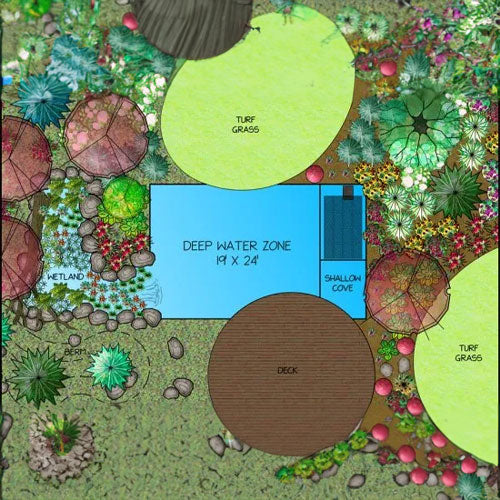 Aquascape Recreational Pond Kit 19x24
