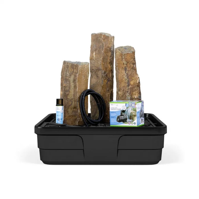 Aquascape Natural Mongolian Basalt Columns Set Of 3 Fountain Kit