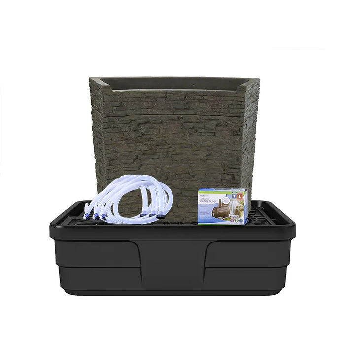 Aquascape Stacked Slate Wall Fountain Kit – 32″ H