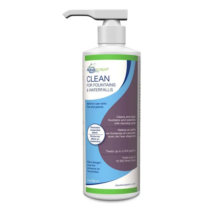 Clean for Fountains and Waterfalls