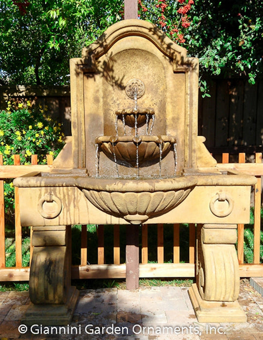 Giannini’s Garden OrnamentsAnduze Wall Fountain Tall For Spout