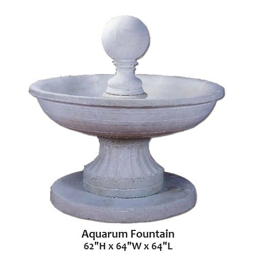 Giannini’s Garden Ornaments  Aquarum Fountain