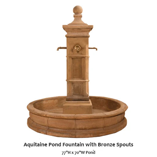 Giannini’s Garden Ornaments  Aquitaine Pond Fountain