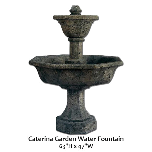 Giannini’s Garden Ornaments Caterina Garden Water Fountain