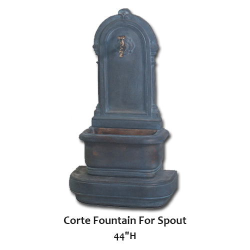 Giannini’s Garden Ornaments  Corte Fountain For Spout
