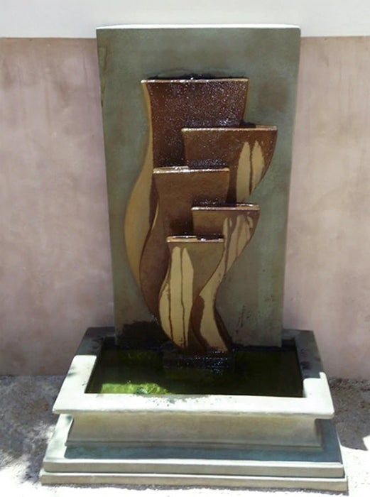 Giannini’s Garden Ornaments  Deco Wall Fountain