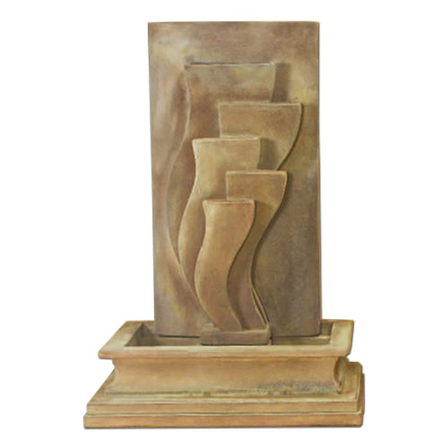 Giannini’s Garden Ornaments  Deco Wall Fountain