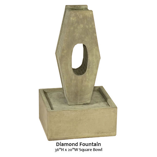 Giannini’s Garden Ornaments Diamond Fountain