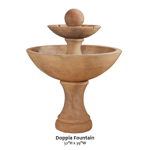Giannini’s Garden Ornaments Doppia Fountain