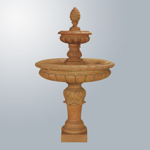 Giannini’s Garden Ornaments Foglia Two Tier Fountain