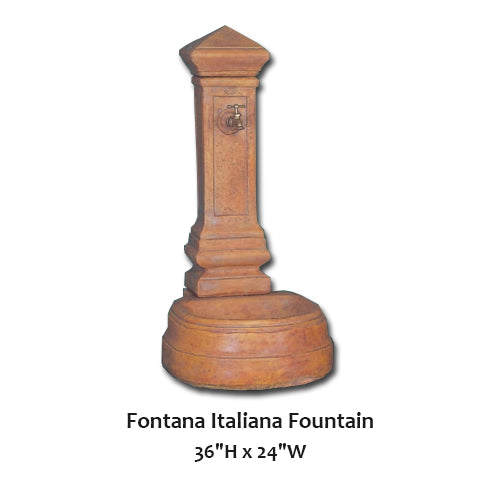 Giannini’s Garden Ornaments Fontana Italiana Fountain
