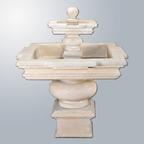 Giannini’s Garden Ornaments Fontana Quadra Outdoor Water Fountain