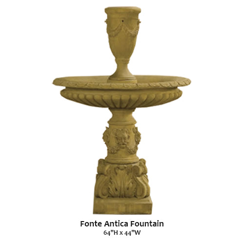 Giannini’s Garden Ornaments  Fonte Antica Fountain