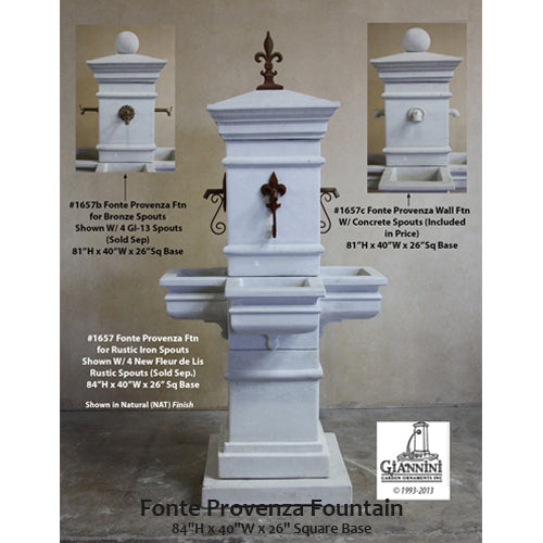 Giannini’s Garden Ornaments  Fonte Provenza Fountain