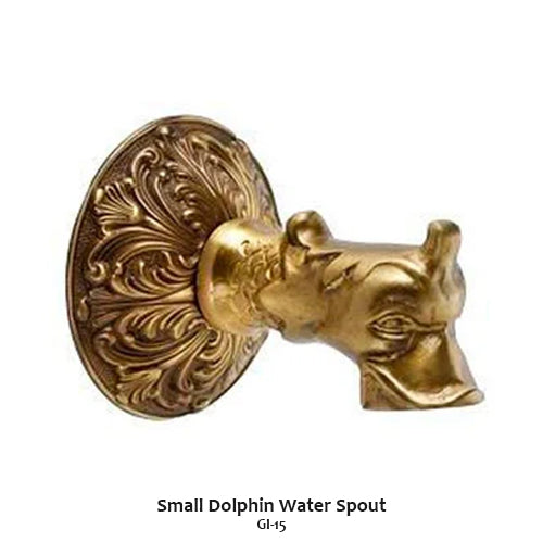Giannini’s Garden Ornaments Ricco Deruta Wall Outdoor Fountain For Spout