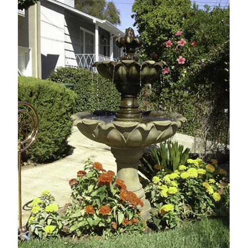 Giannini’s Garden Ornaments  Gardenia Two Tier Fountain