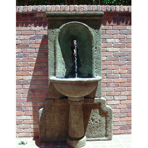Giannini's Garden Ornaments Imperia Antica Wall Fountain For Rustic Spout