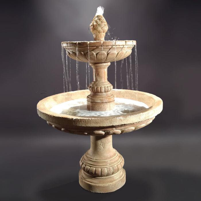 Al's Garden Art Geneva 2-Tier Fountain