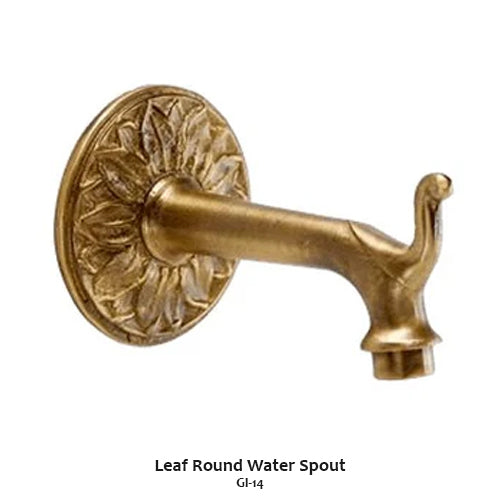 Giannini's Garden Ornaments  Modena Wall Fountain For Spout