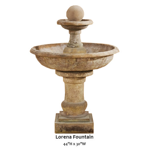 Giannini’s Garden Ornaments Lorena Fountain