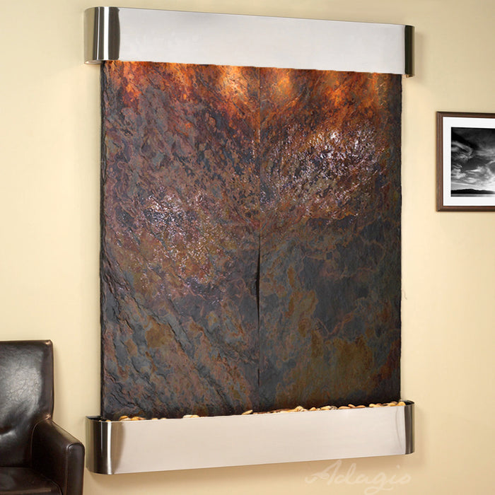 Adagio Majestic River - Indoor Wall Fountain