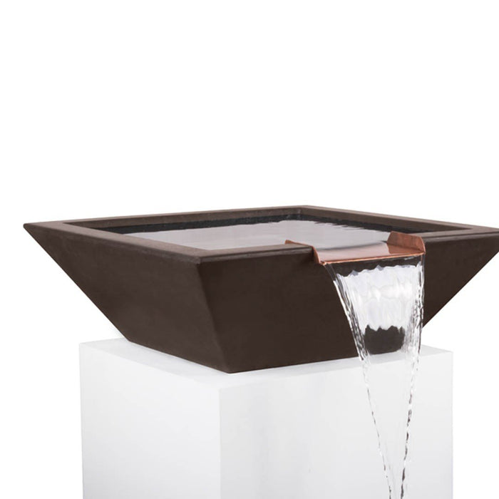 The Outdoor Plus Maya Water Bowl in GFRC Concrete