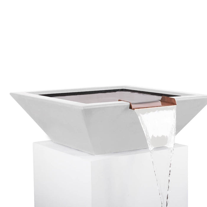 The Outdoor Plus Maya Water Bowl in GFRC Concrete