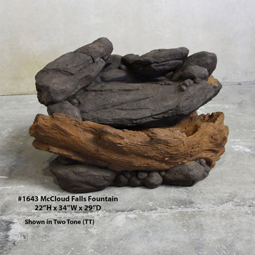 Giannini's Garden Ornaments McCloud Falls Fountain