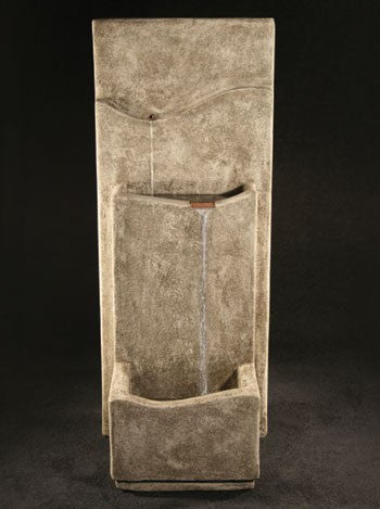 Al's Garden Art Modern Wall Outdoor Fountain