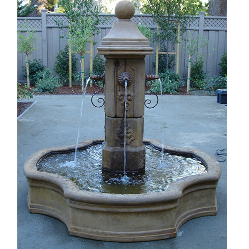 Giannini’s Garden Ornaments Monaco Pond Fountain For Spouts