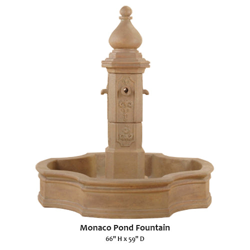 Giannini’s Garden Ornaments Monaco Pond Fountain