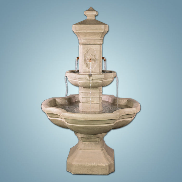 Giannini’s Garden Ornaments Monterosso Courtyard Fountain