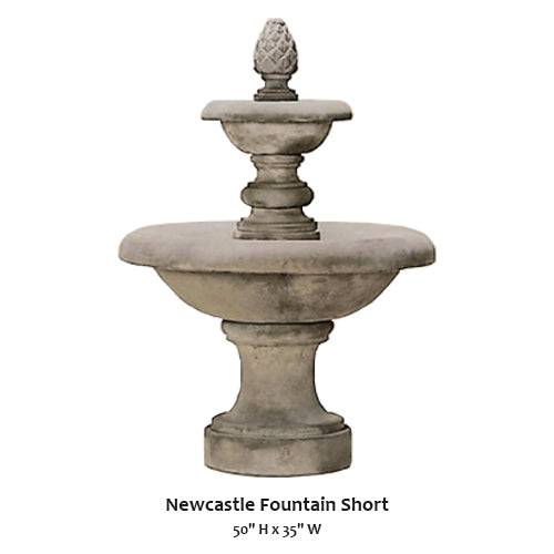 Giannini’s Garden Ornaments  Newcastle Fountain Short