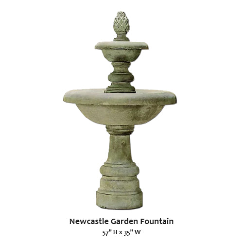 Giannini’s Garden Ornaments  Newcastle Garden Fountain