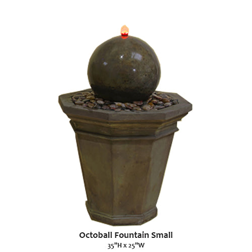 Giannini’s Garden Ornaments Octoball Fountain Small