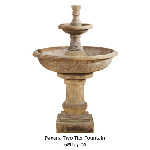 Giannini’s Garden Ornaments Pavana Two Tier Fountain