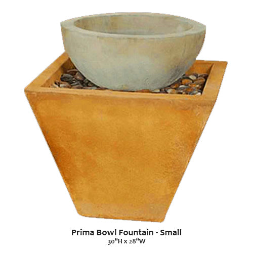 Giannini's Garden Ornaments Prima Bowl Fountain - Small