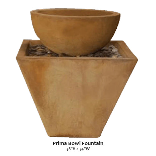 Giannini's Garden Ornaments Prima Bowl Fountain