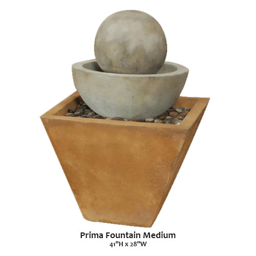 Giannini's Garden Ornaments Prima Fountain Medium