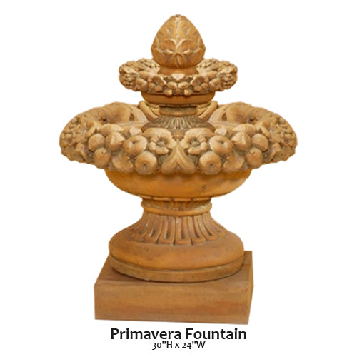 Giannini's Garden Ornaments Primavera Fountain