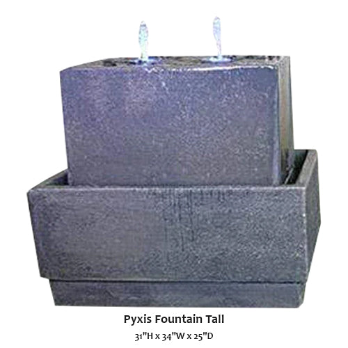 Giannini's Garden Ornaments Pyxis Fountain Tall