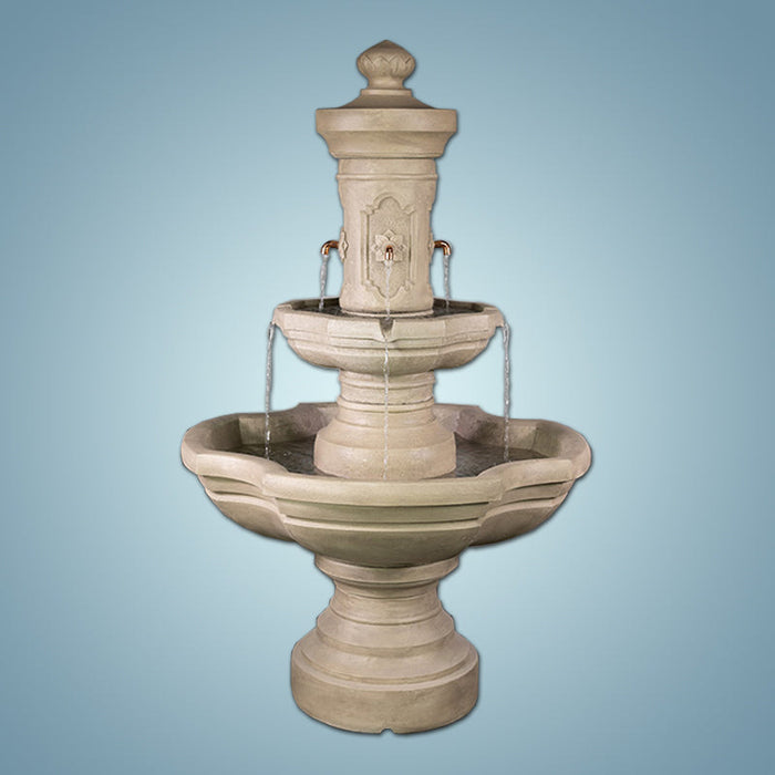 Giannini's Garden Ornaments Ravello Courtyard Fountain