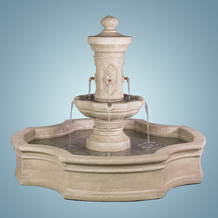 Giannini's Garden Ornaments Ravello Monaco Pond Fountain