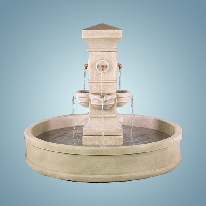 Giannini’s Garden Ornaments Rialto Malibu Pond Fountain