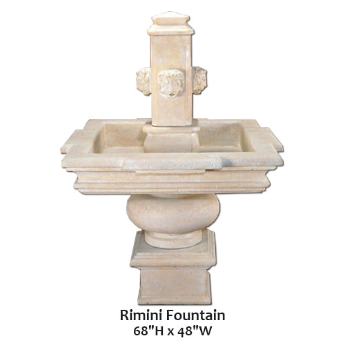 Giannini’s Garden Ornaments Rimini Fountain