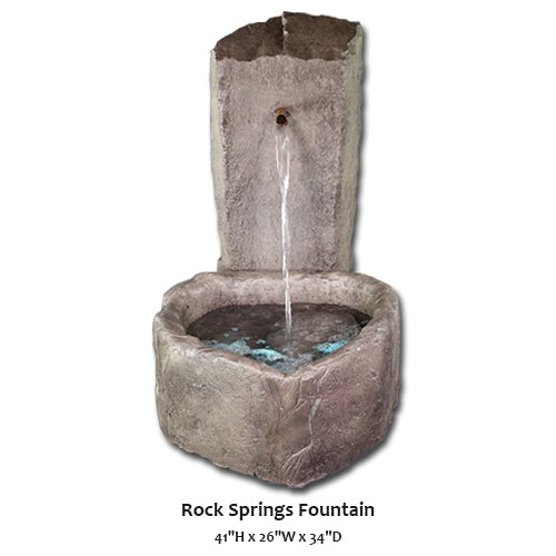 Giannini’s Garden Ornaments Rock Springs Fountain
