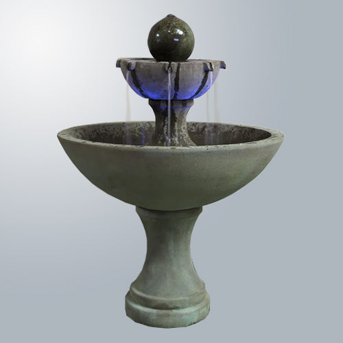 Giannini’s Garden Ornaments Ronde Two Tier Fountain