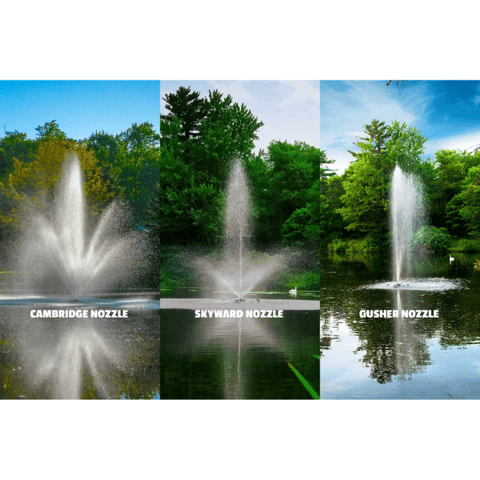 Scott Aerator Triad Pond Fountain